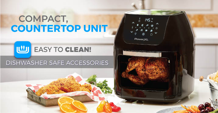 CLNEZ 6-Quart AirFryer Oven Plus