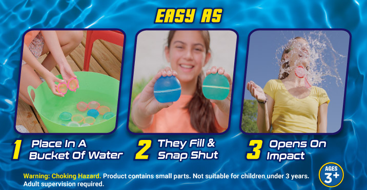 Splash Magic | Amazing, Reusable Water Balloons