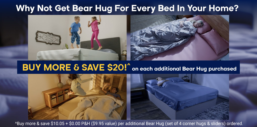 Bear Hug | Bed Sheet Holders That Keep Sheets In Place All Night